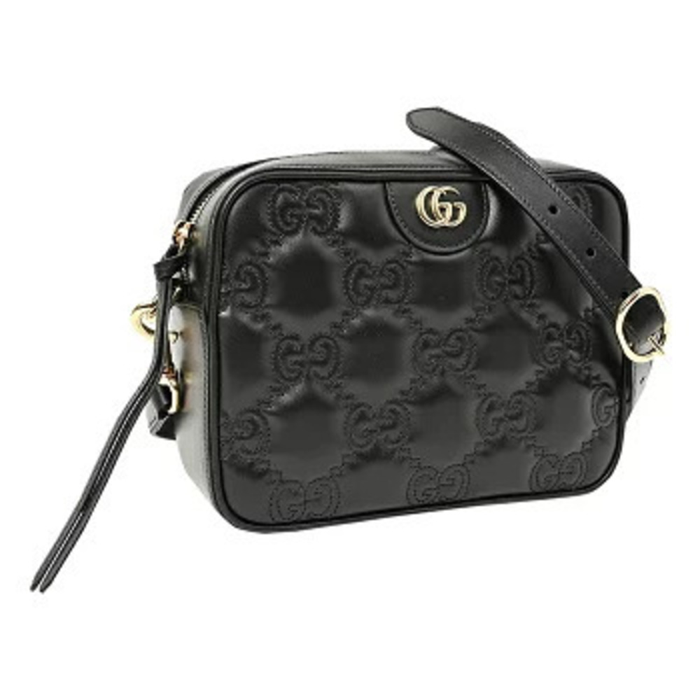 Gucci Shoulder Bag GG Matelasse Quilted Double GG Crossbody